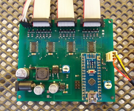 Teploměr se sondou  DS18b20-deska detail